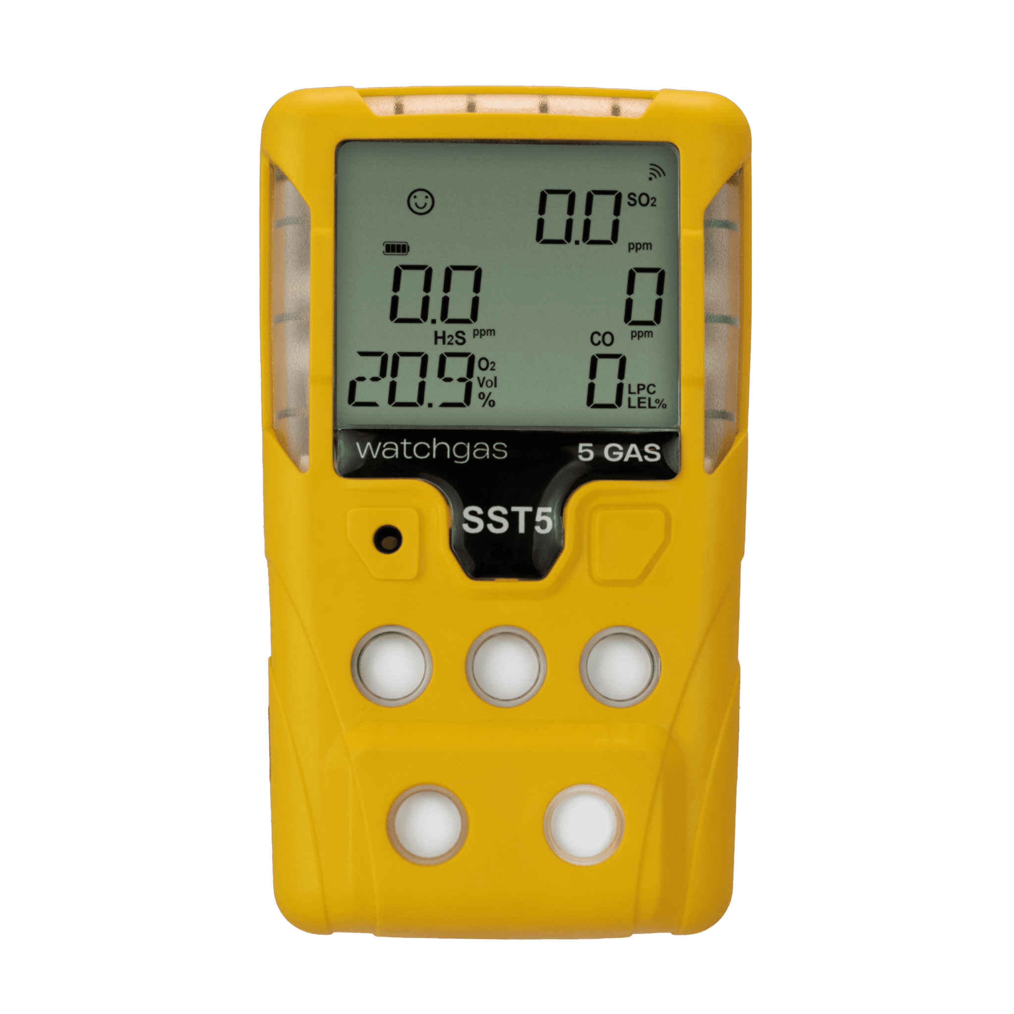 SST5-front-K1E-scaled Detetor de 5 gases - WatchGas SST5 - Image 1