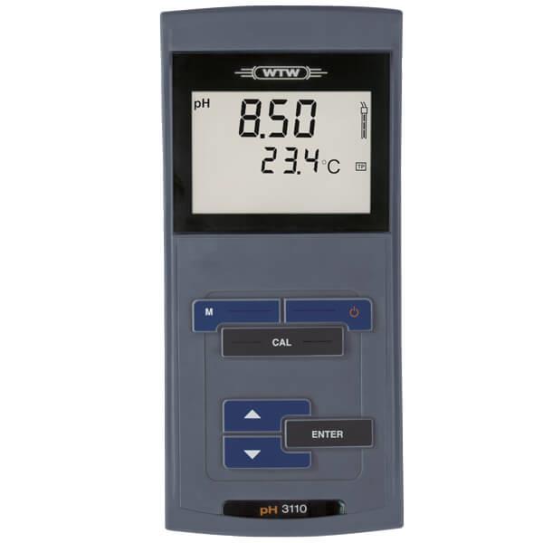 WTW-2AA110-ProfiLine_pH_3110-portable_meter-front Medidores e sensores pH/ORP/ISE/O2 dissolvido/condutividade, Xylem Analytics (WTW) - Image 1